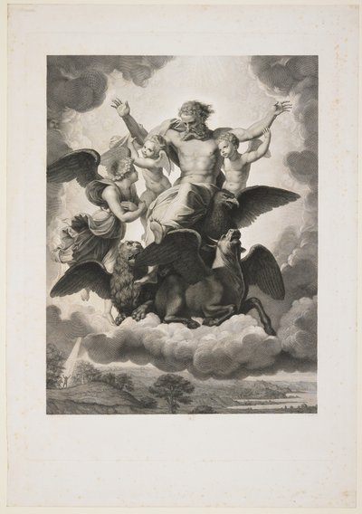 The Vision of Ezekiel, 1808 by Giuseppe Longhi